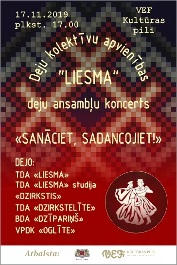 Sezonas atklāšanas koncerts SANĀCIET SADANCOJIET 2019