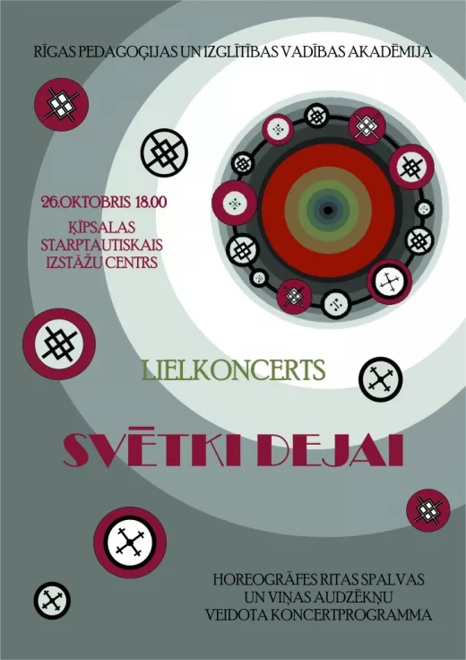 Ritas Spalvas jubilejas koncerts SVĒTKI DEJAI 2014